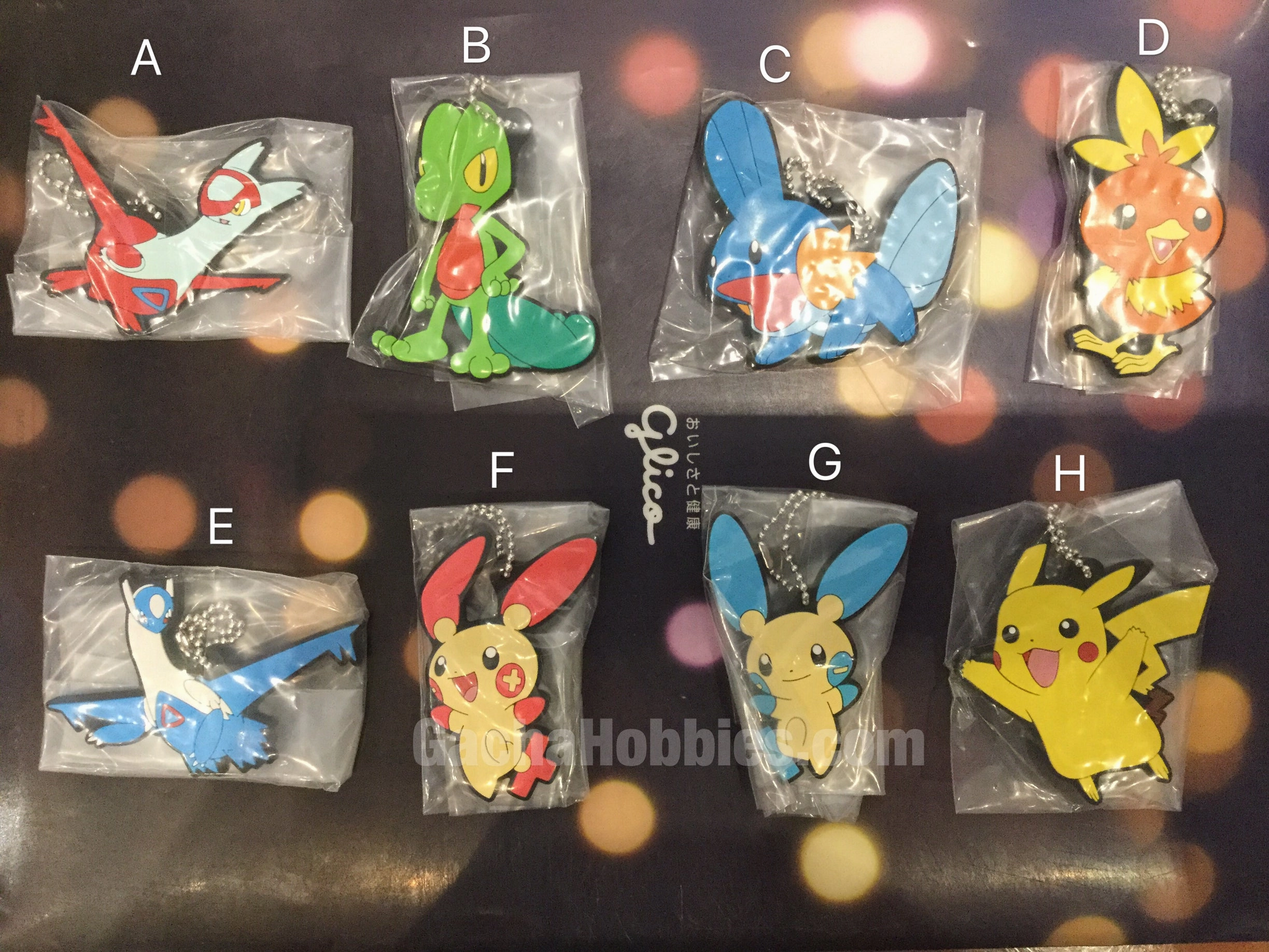 Gashapon Pokemon 3rd Gen Rubber Keychain Set (In Stock) Serious Investor
