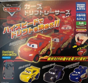 Disney Pixar Lightning MacQueen Pull Back Car 4 Pieces Set (In-stock) for all ages Local Favorite
