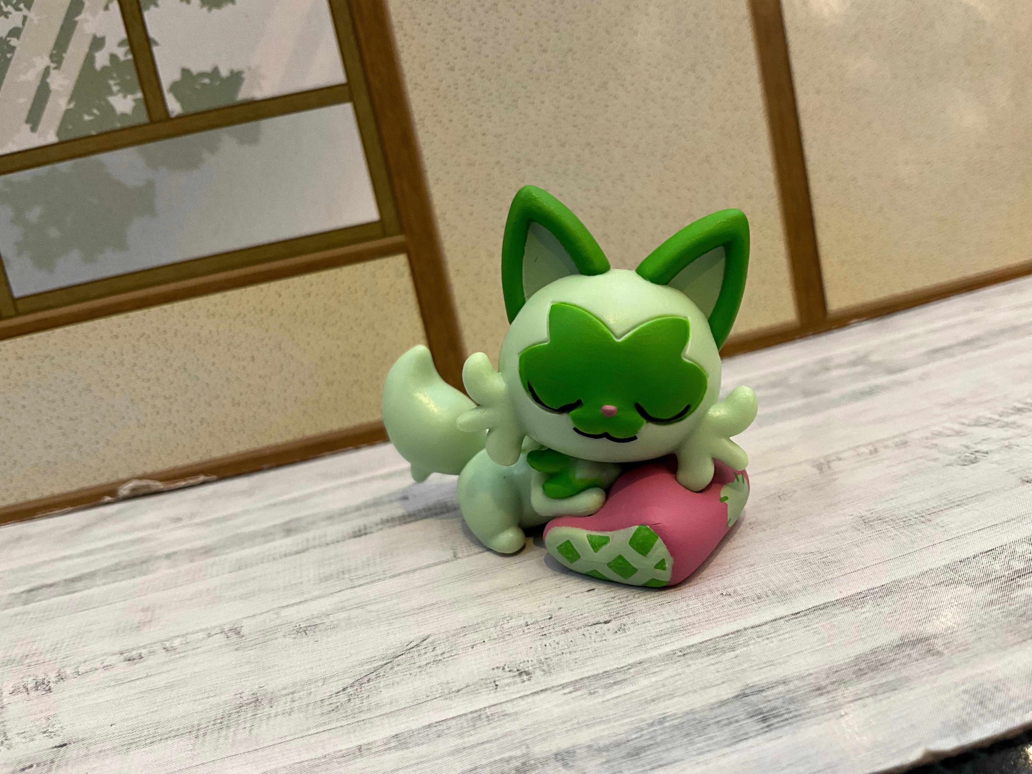 Superhero Art Pokemon Sleeping with Pillow Small Figure Vol.3 4 Pieces Set (In-stock)