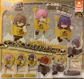 Character Hobby Division Rap Battle Rhyme Anima Character Flag Pole Figure Vol.2 6 Pieces Set (In-stock)