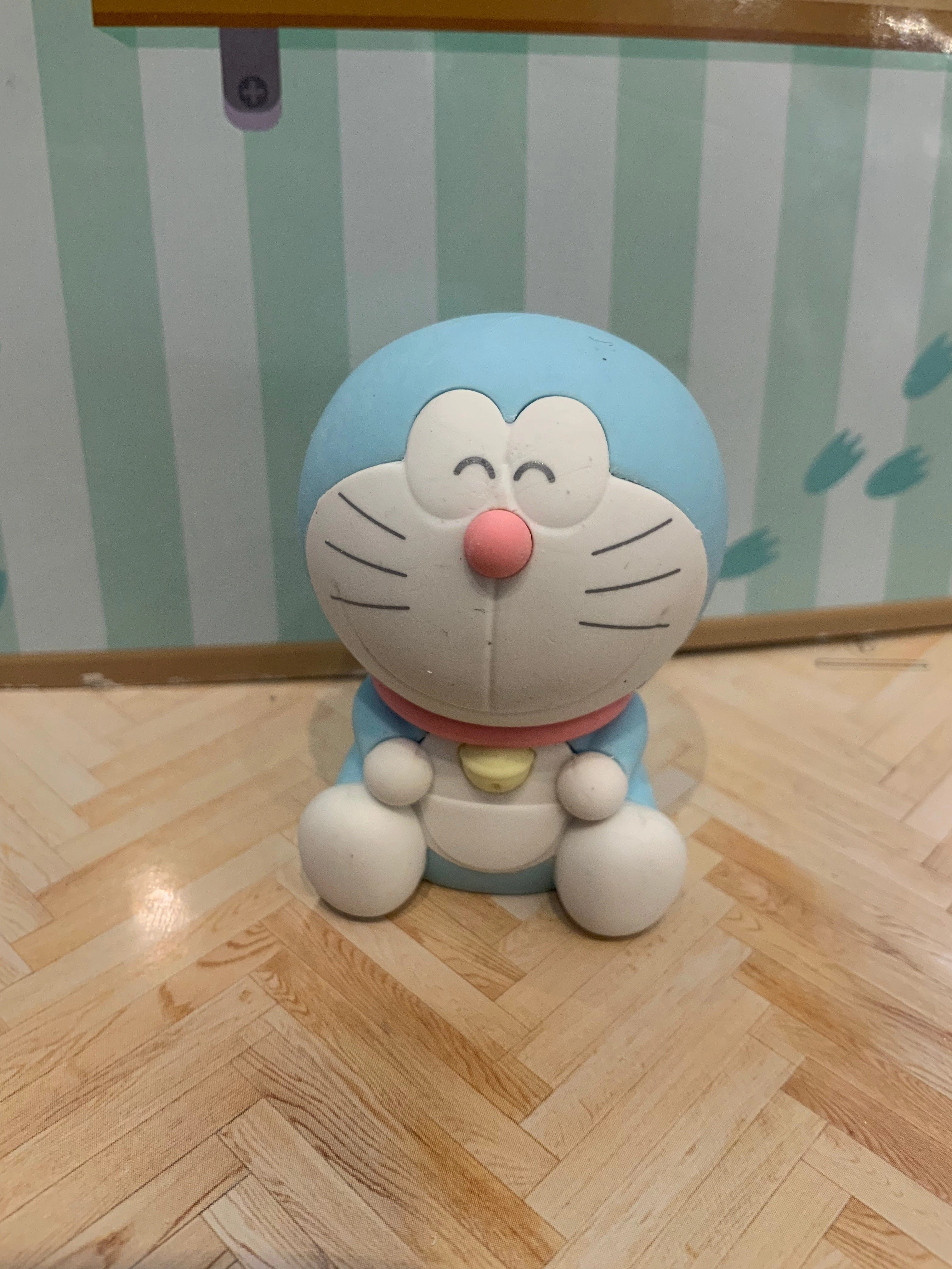 Bookshelf Accent Doraemon Eraser Small Figure 3 Pieces Set (In-stock)