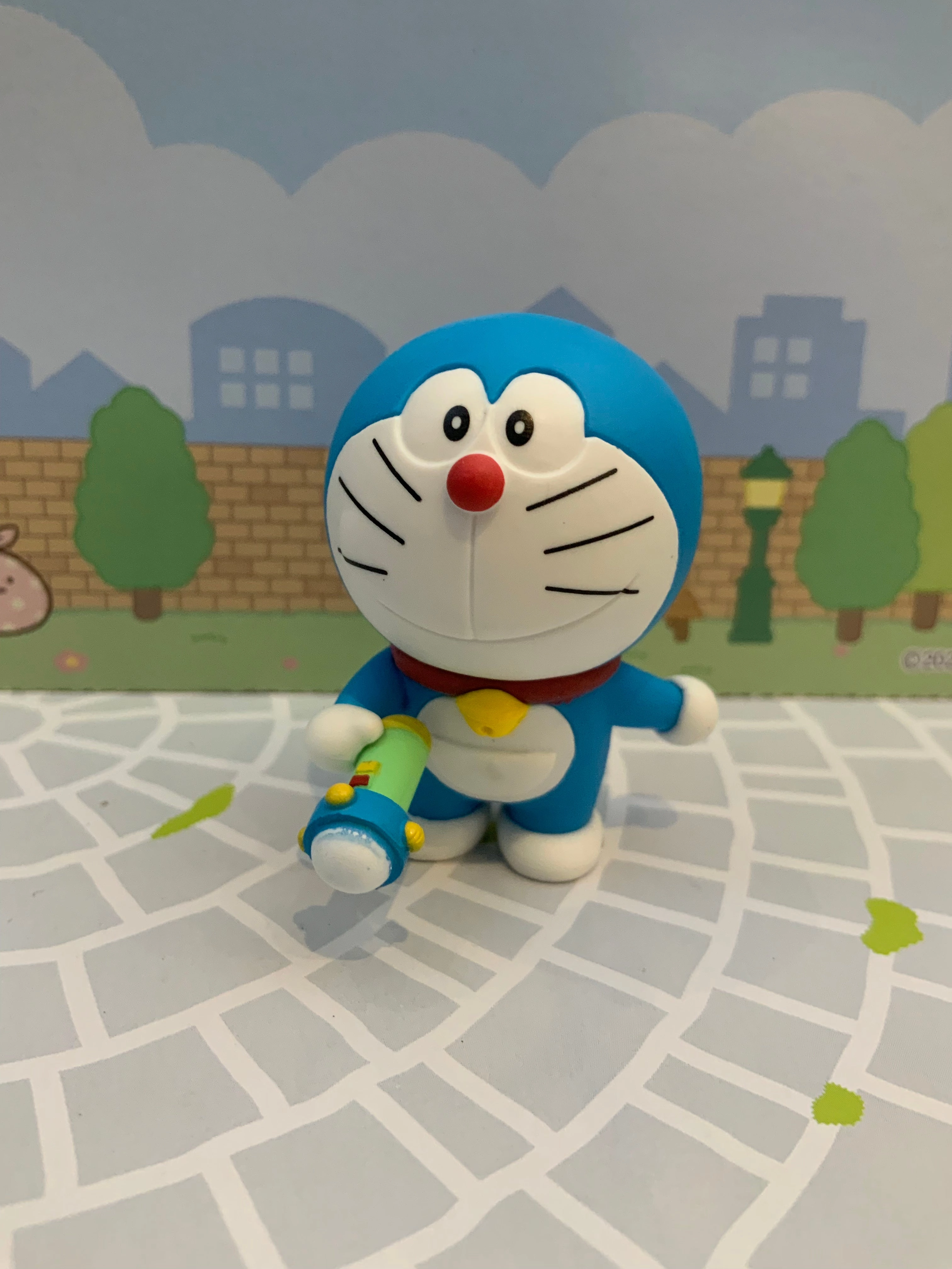 Doraemon Happy Life with Tools Mini Figure 4 Pieces Set (In-stock) Chibi Model