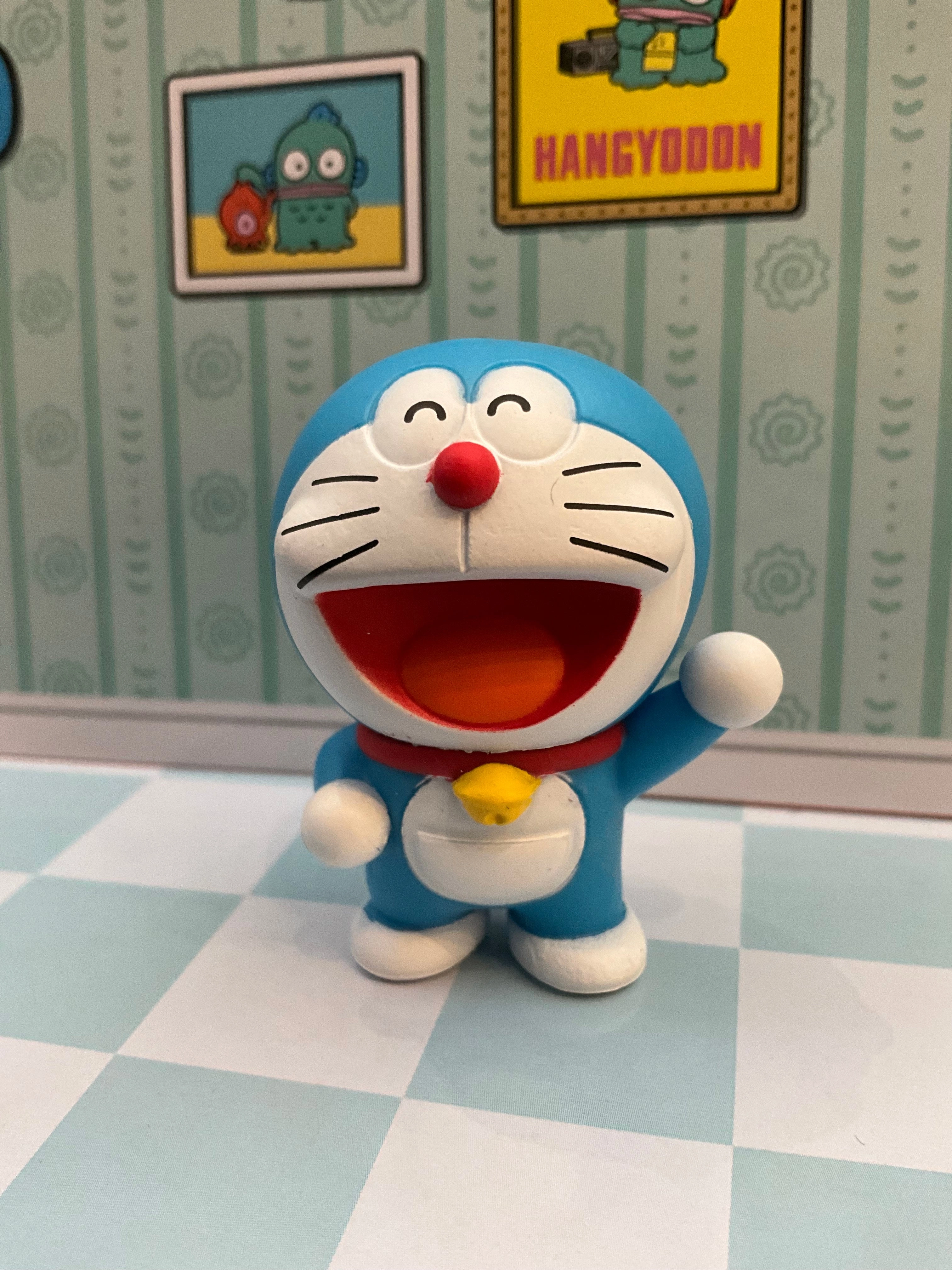 Sci-Fi Model Battle Reenactment Doraemon Mood Sofubi Figure Vol.2 4 Pieces Set (In-stock)