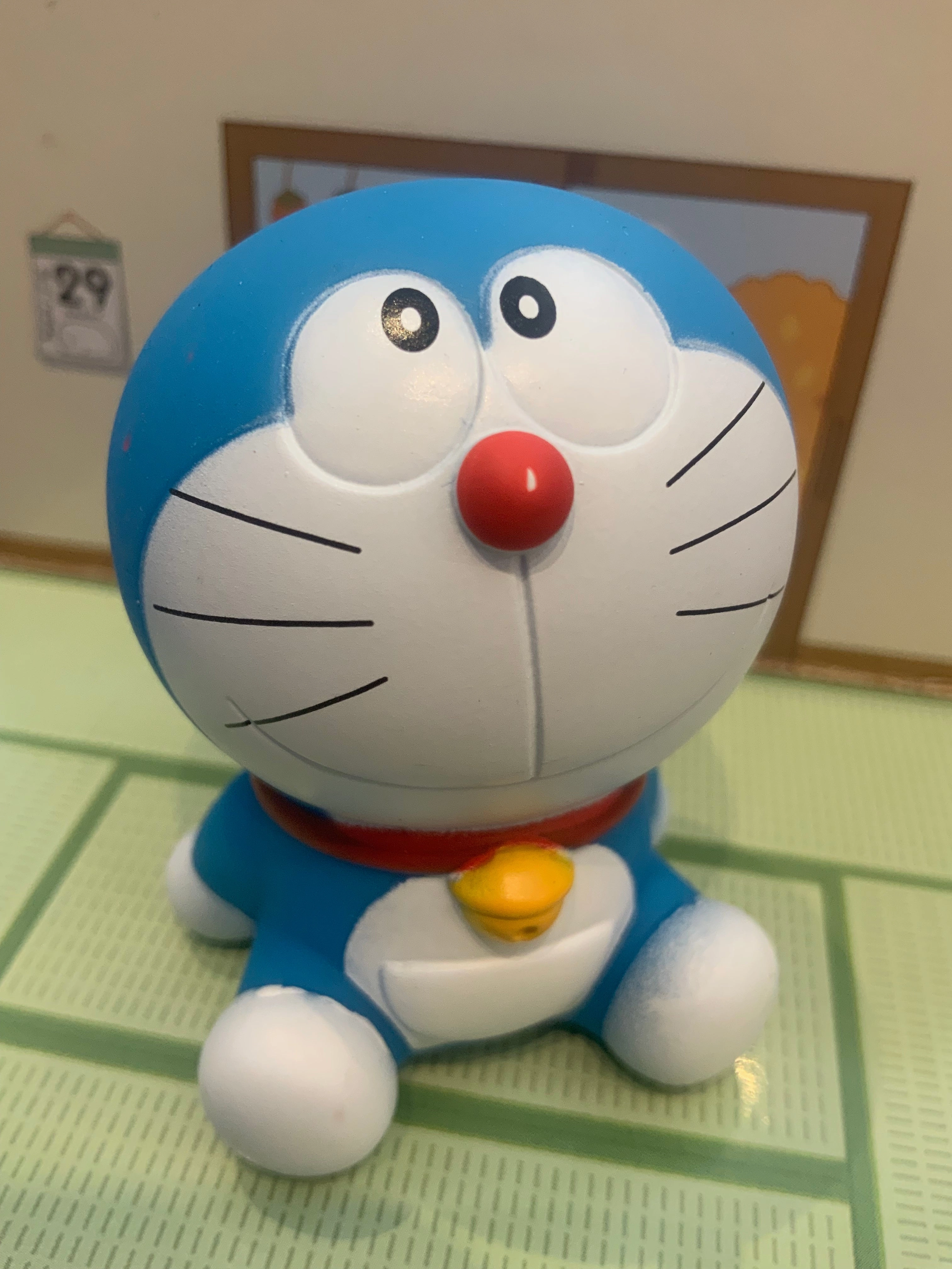 Superhero Pose Doraemon Soft Vinyl Collection 2 Figure 4 Pieces Set (In-stock)