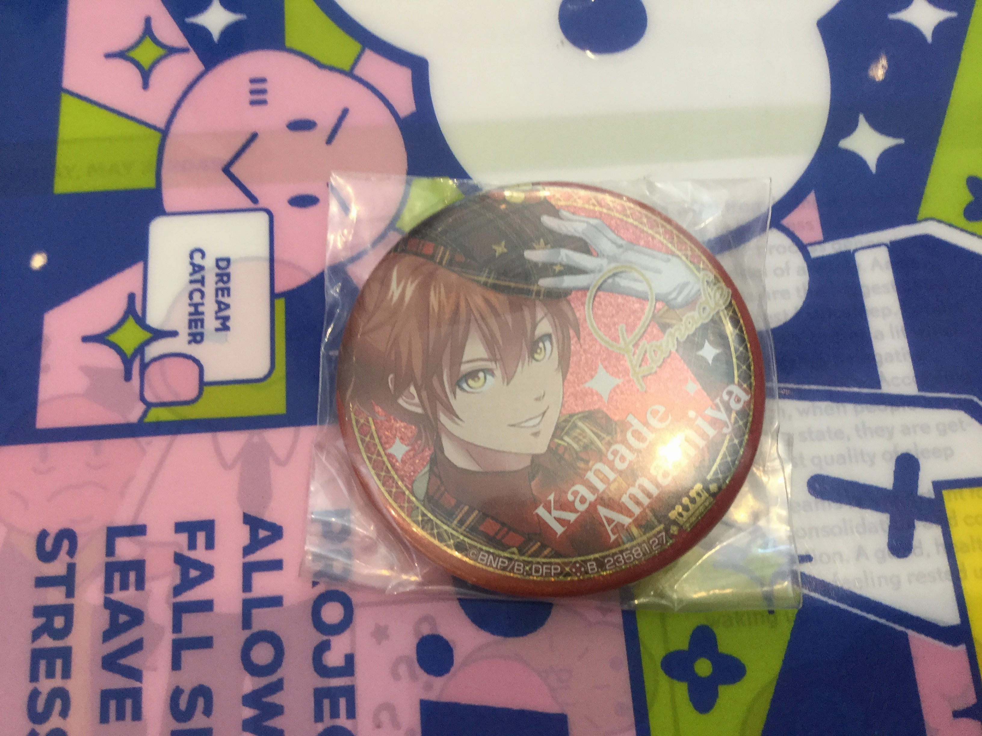 Dorifes Dream Festival Character Badge Pin 9 Pieces Set (In-stock) Tourist Memorabilia Designer Model