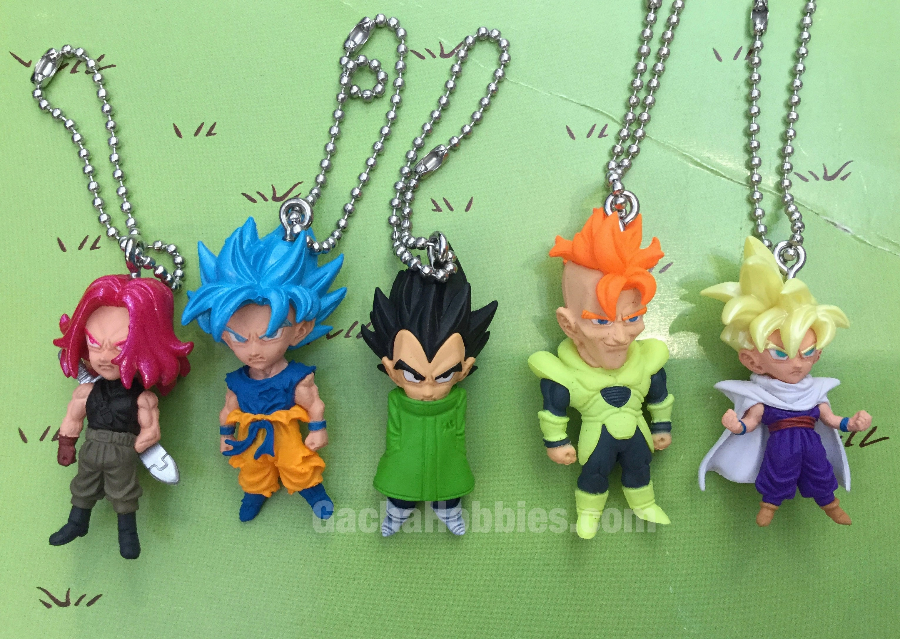 Dragonball Super UDM Burst 42 Figure Keychain 5 Pieces Set (In-stock) Collector's Market Vinyl Collection