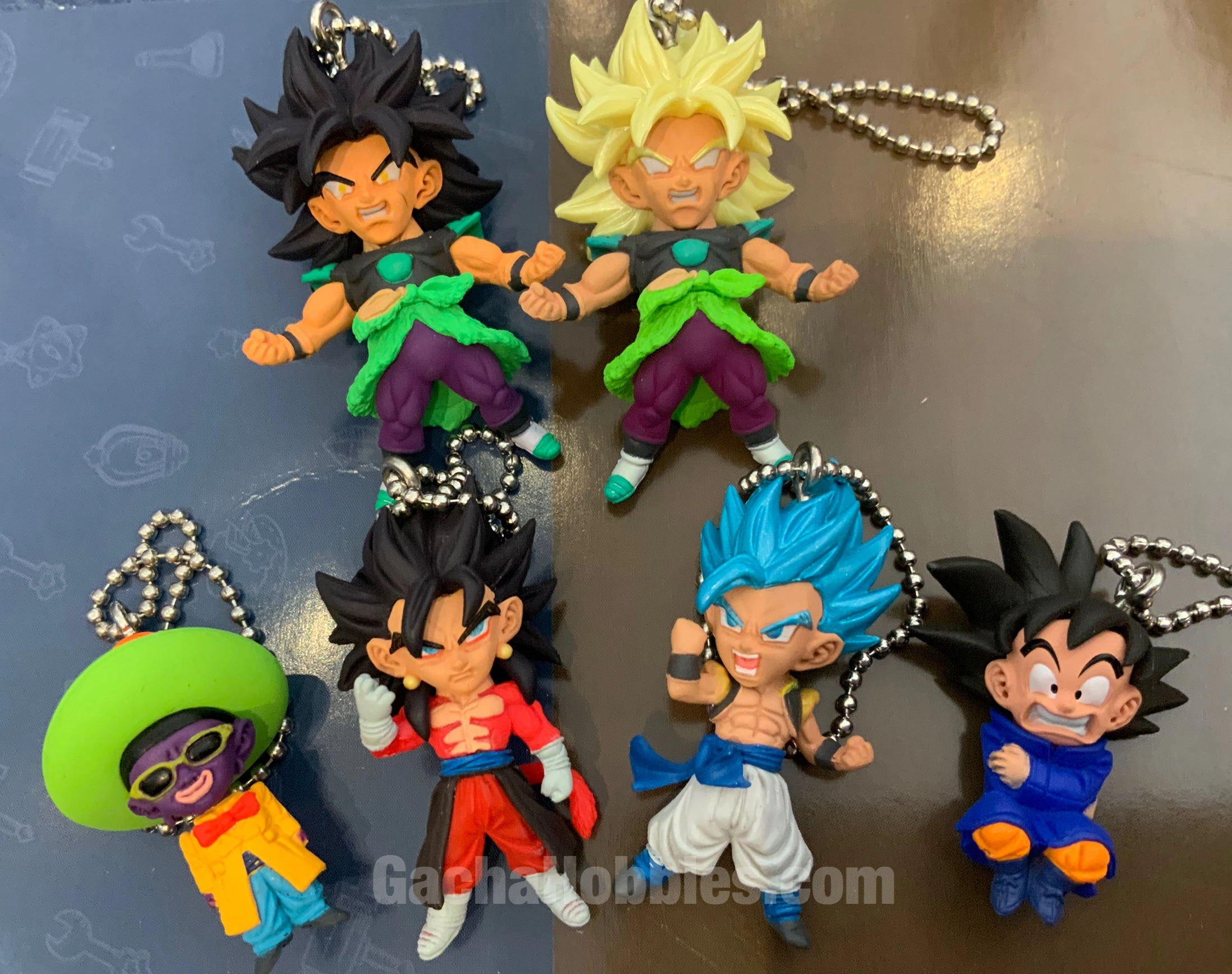 Lifetime Hobby Dragonball Super UDM Burst 43 Character Keychain 6 Pieces Set (In-stock)