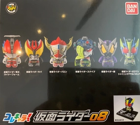 Colle Chara Kamen Rider Character Figure Vol.8 6 Pieces Set (In-stock) Cute Mascot