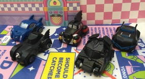 Sitting Pose DC Comics Batman Car Figure 5 Pieces Set (In-stock)