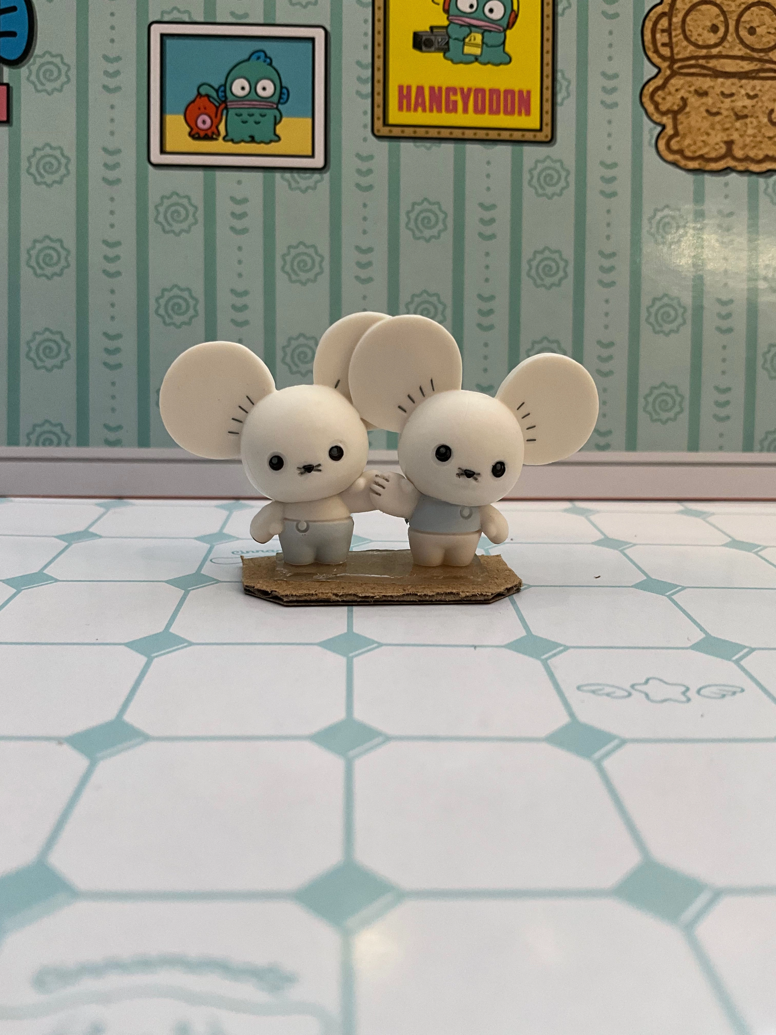 Art Creation Anime Series Pokemon Scarlet and Violet Big Adventure Figure Small Figure 5 Pieces Set (In-stock)