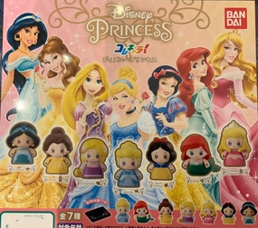 Missing Piece Colle Chara Disney Princess Figure 7 Pieces Set (In-stock)