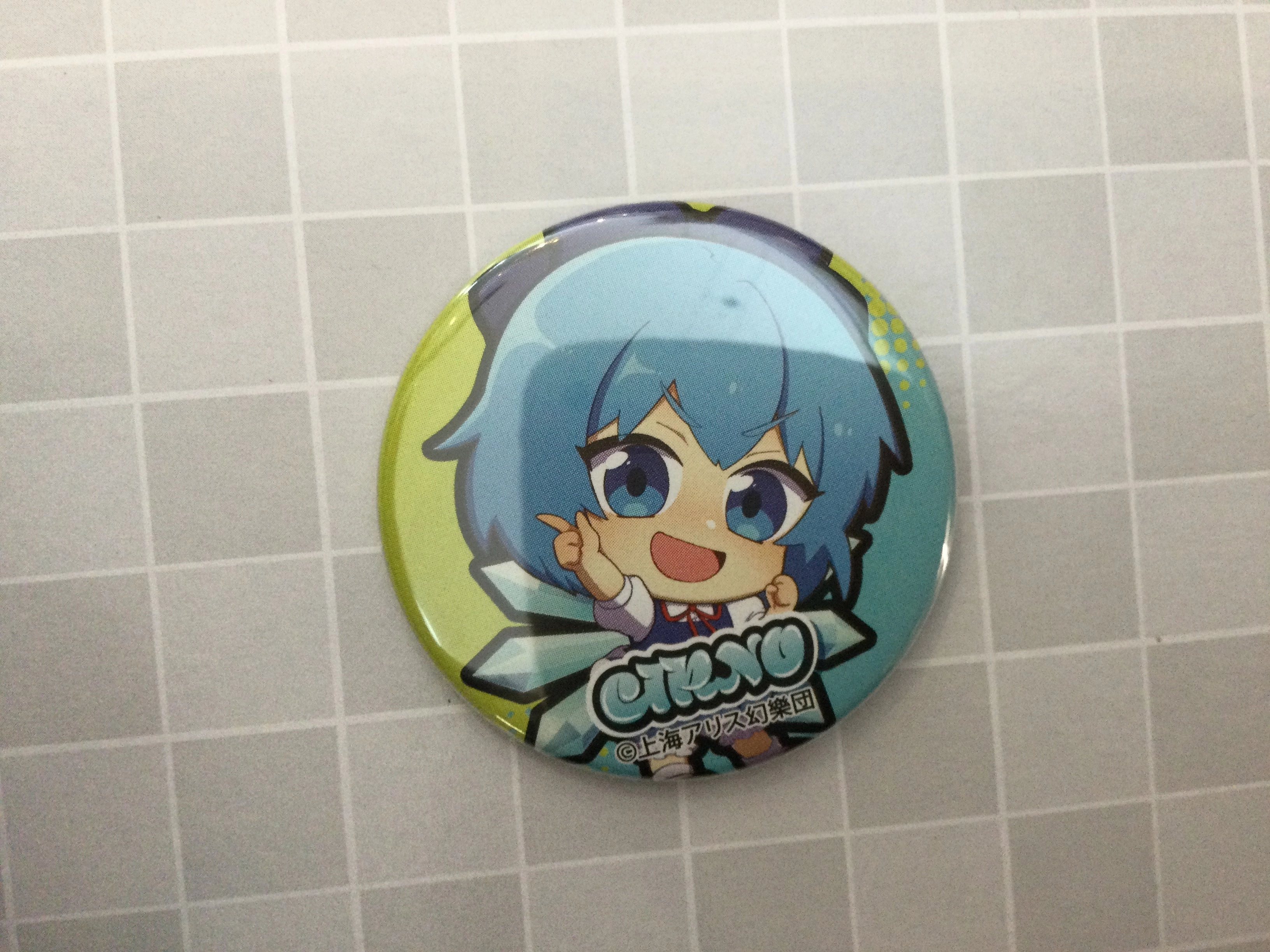 NIC Touhou Project Characters Chibi Badge 10 Pieces Set (In-stock) Bathroom Accent