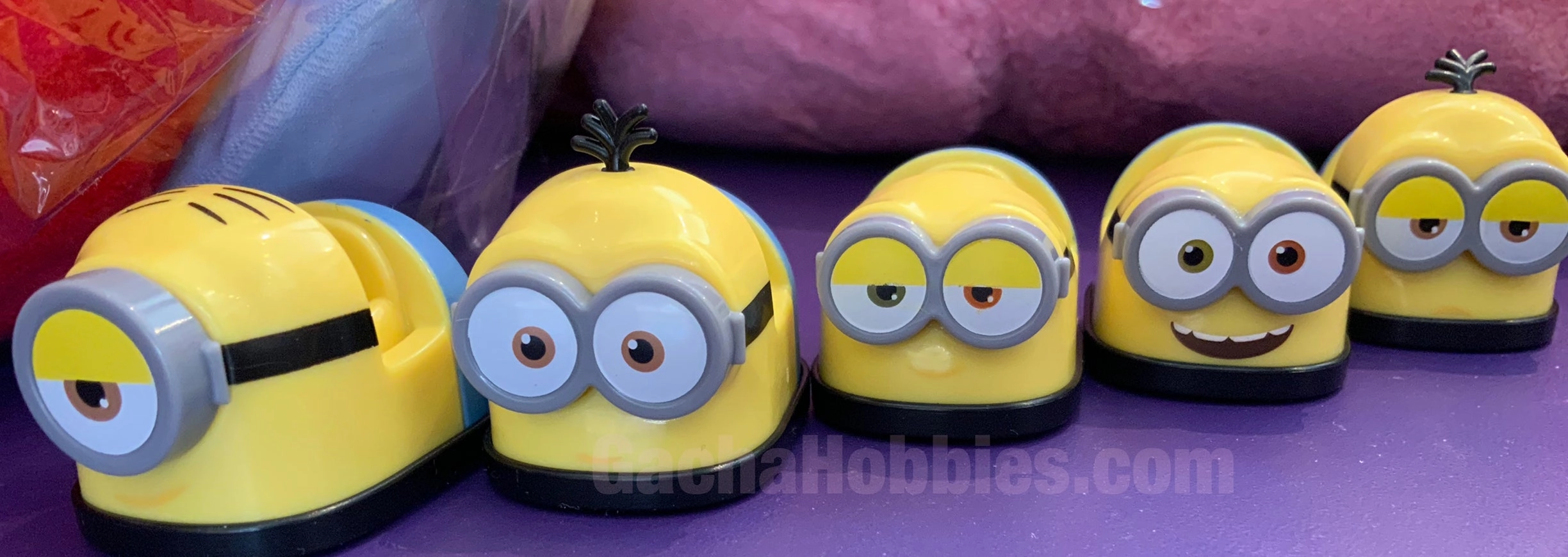 BYUUUUUN Minion Mini Car Toy 5 Pieces Set (In-stock) Tool Accessory