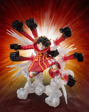 Figuarts Zero Extra Battle One Piece Monkey D. Luffy (Gum Gum Hawk Gatling) Statue Character Merchandise