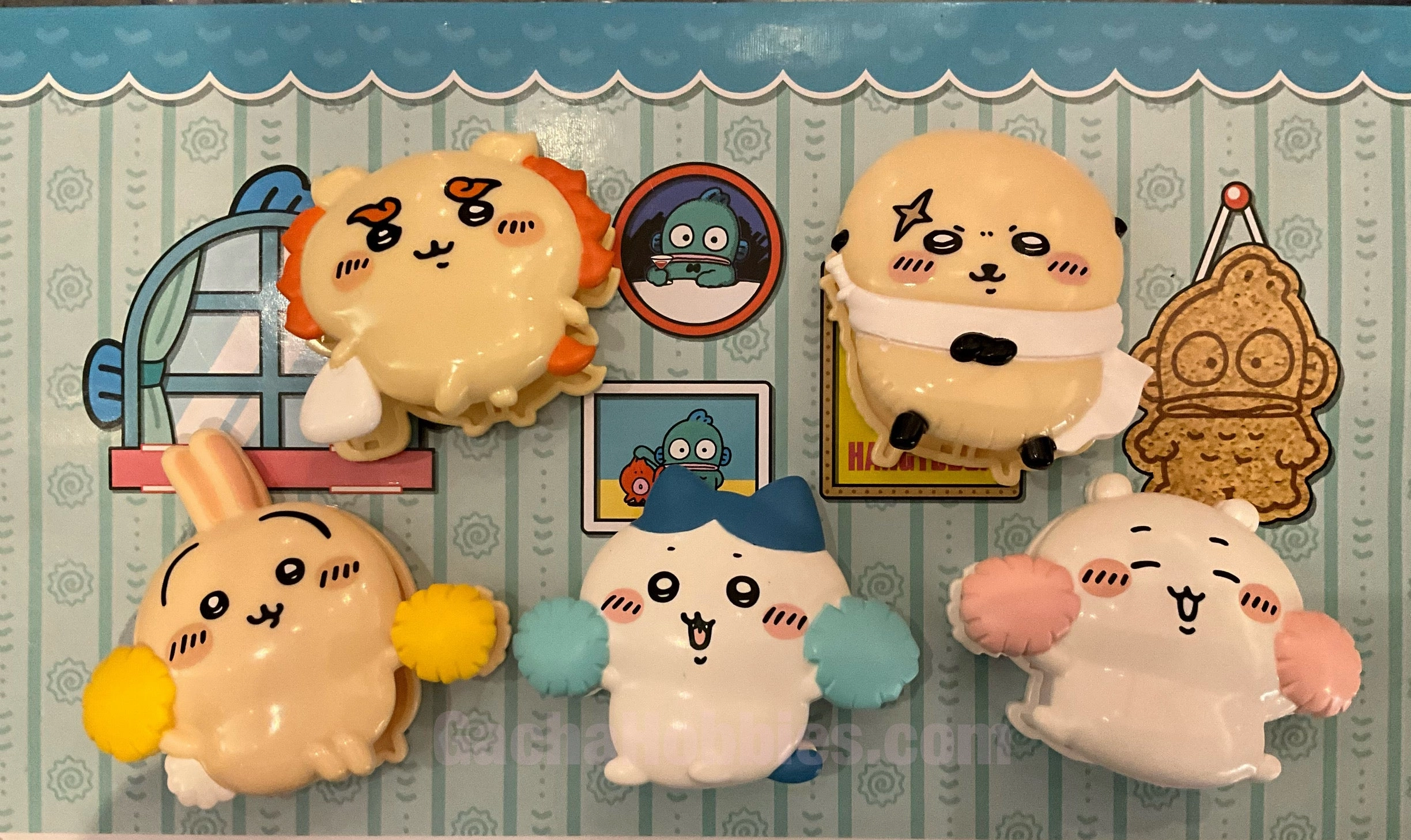 Chiikawa and Friends Cheer Up Clips Vol.2 5 Pieces Set (In-stock) Event specific