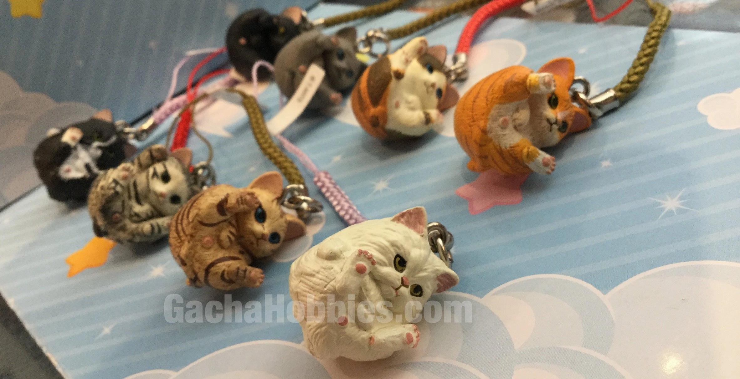 Spirit Animal Architectural Model Manmaru Animals Cat Figure Collection 8 Pieces Set (In-stock)