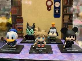 Collectible Showcase Colle Chara Kingdom Heart Mini Figures 5 Pieces Set (In-stock)