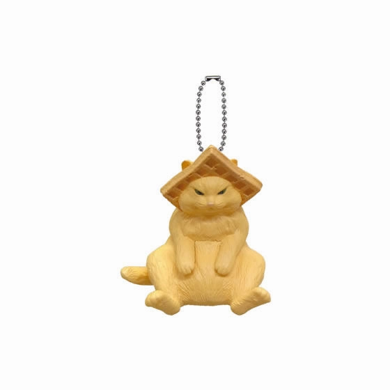Fantasy Goods Fine Detail Anicolla Series Neko Toast Figure Keychain 6 Pieces Set (In-stock)