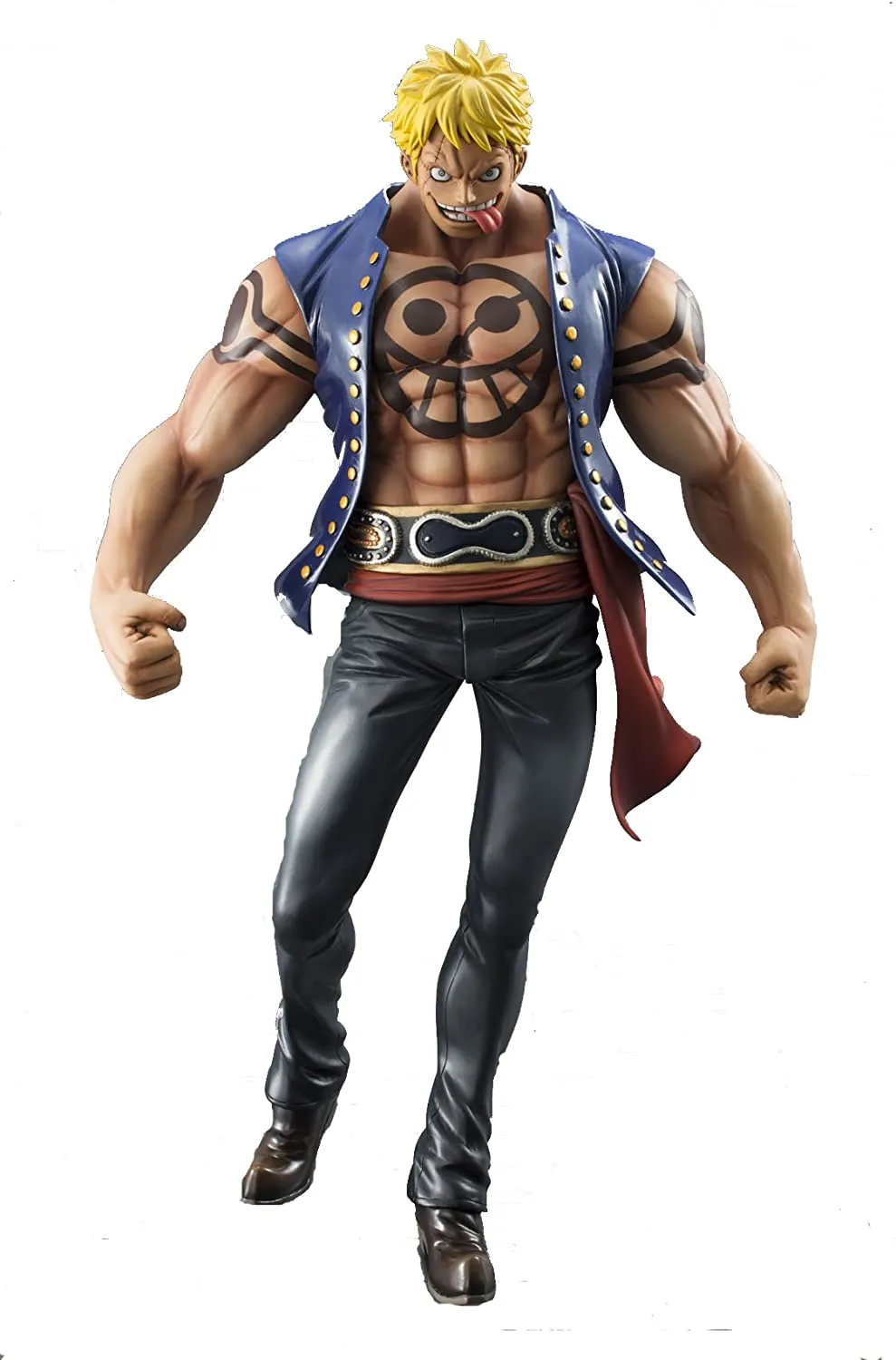 Virtual Collectible Pewter Figure Excellent Model Portrait. Of. Pirates "One Piece" Sailing Again Hyena Bellamy