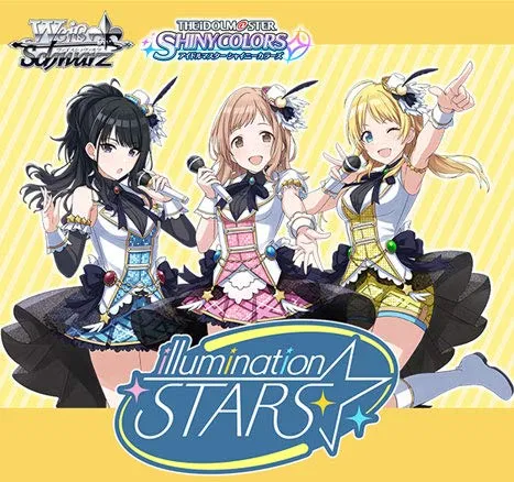 Limited Edition Drop Weiss Schwarz Trial Deck  "The Idolmaster Shiny Colors" 283 Production illumination STARS