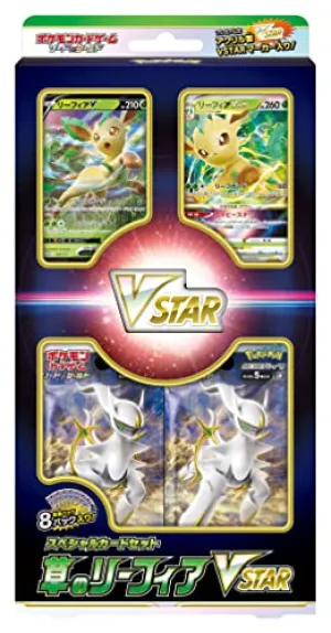 Pokemon Card Game Sword & Shield Special Card Set Grass Type Leafia VSTAR Surprise Find Opening Surprise Drop Opening