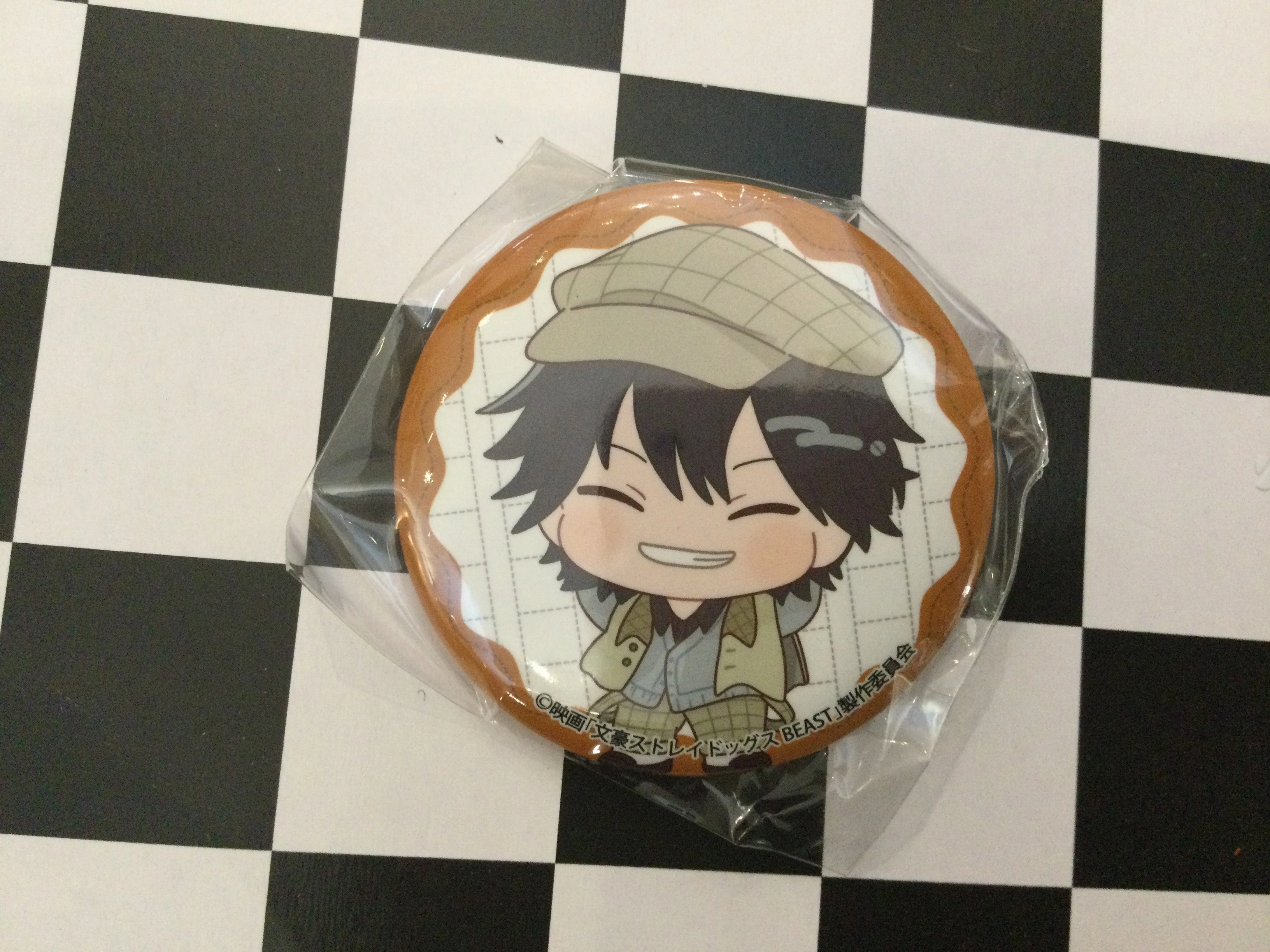Bungo Stray Dog Beast The Movie Character Badge 8 Pieces Set (In-stock) Chibi Collection Personalized Exhibit