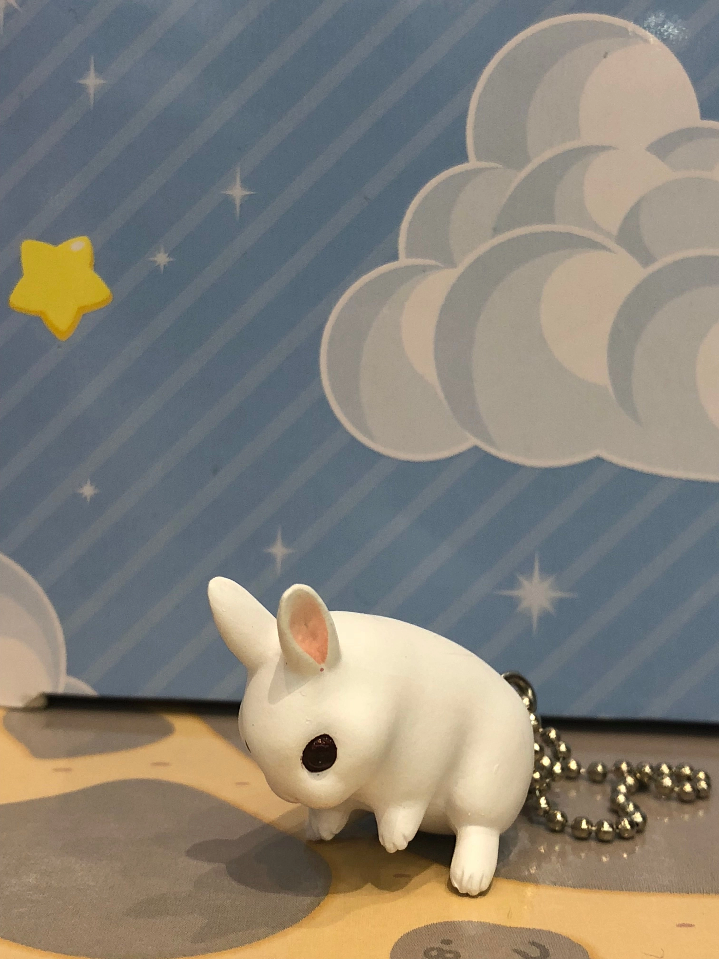 Action Hero NTC Puff Bunny Kitan Club Figure 7 Pieces Set (In-stock)