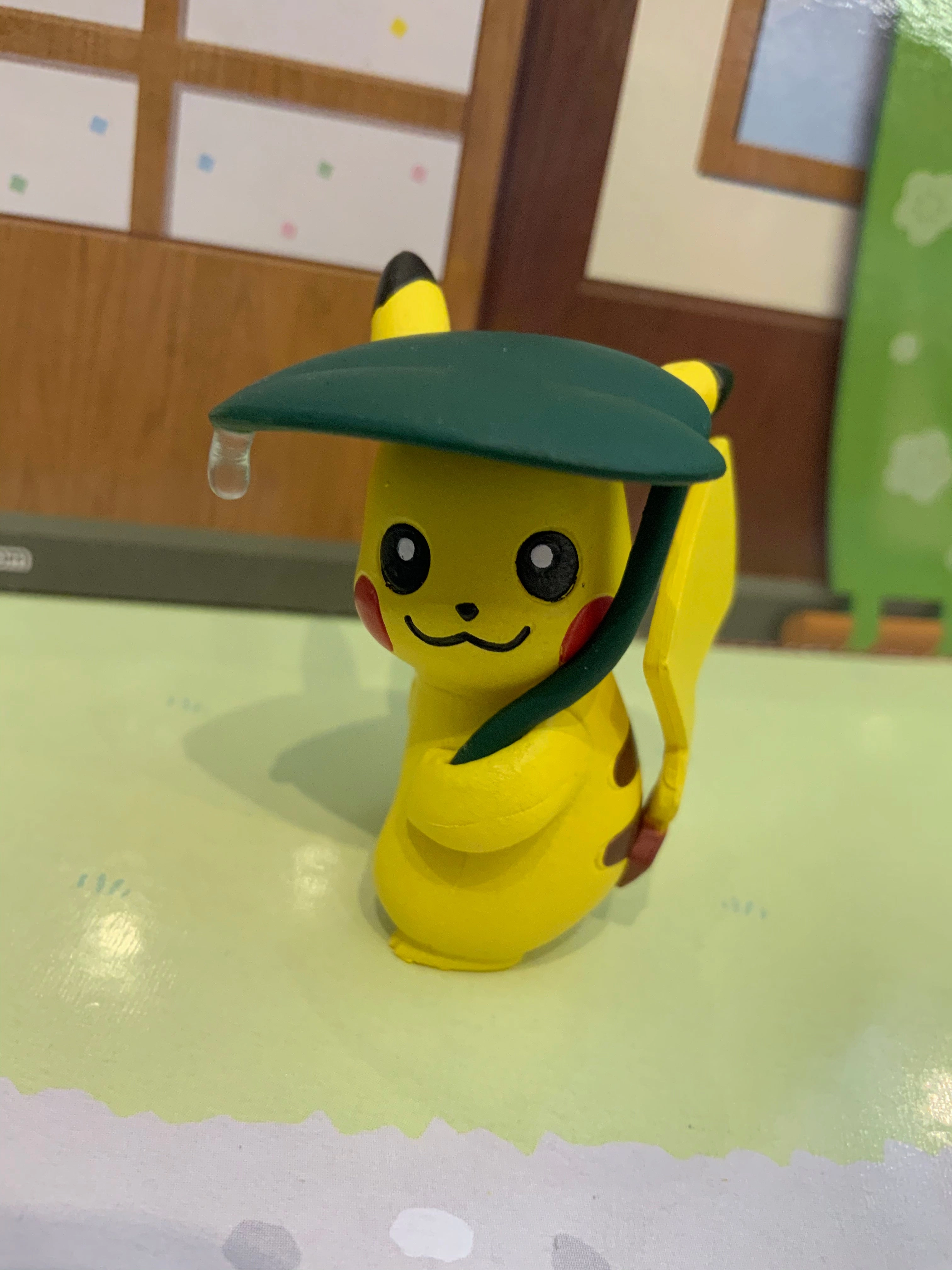 Manga Character Metallic Finish Pokemon Minna de Amayadori Mascot Figure 5 Pieces Set (In-stock)