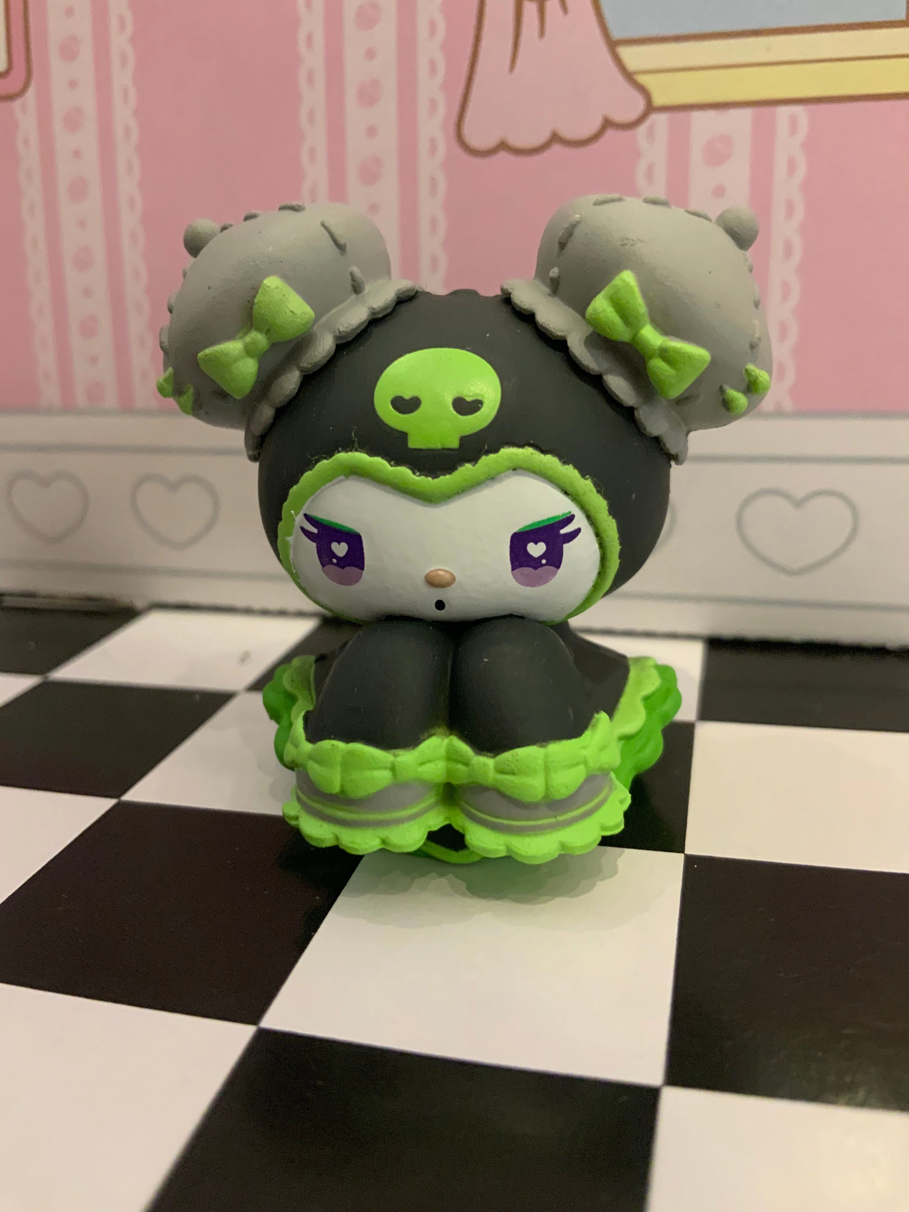 Art Object Collectible Unit DOLLYMIX Sanrio Kuromi & Melody Figure 4 Pieces Set (In-stock)