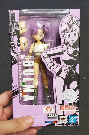 S.H. Figuarts Dragon Ball Bulma Event Exclusive Color Ver Hong Kong Exclusive Action Figure Constant Companion