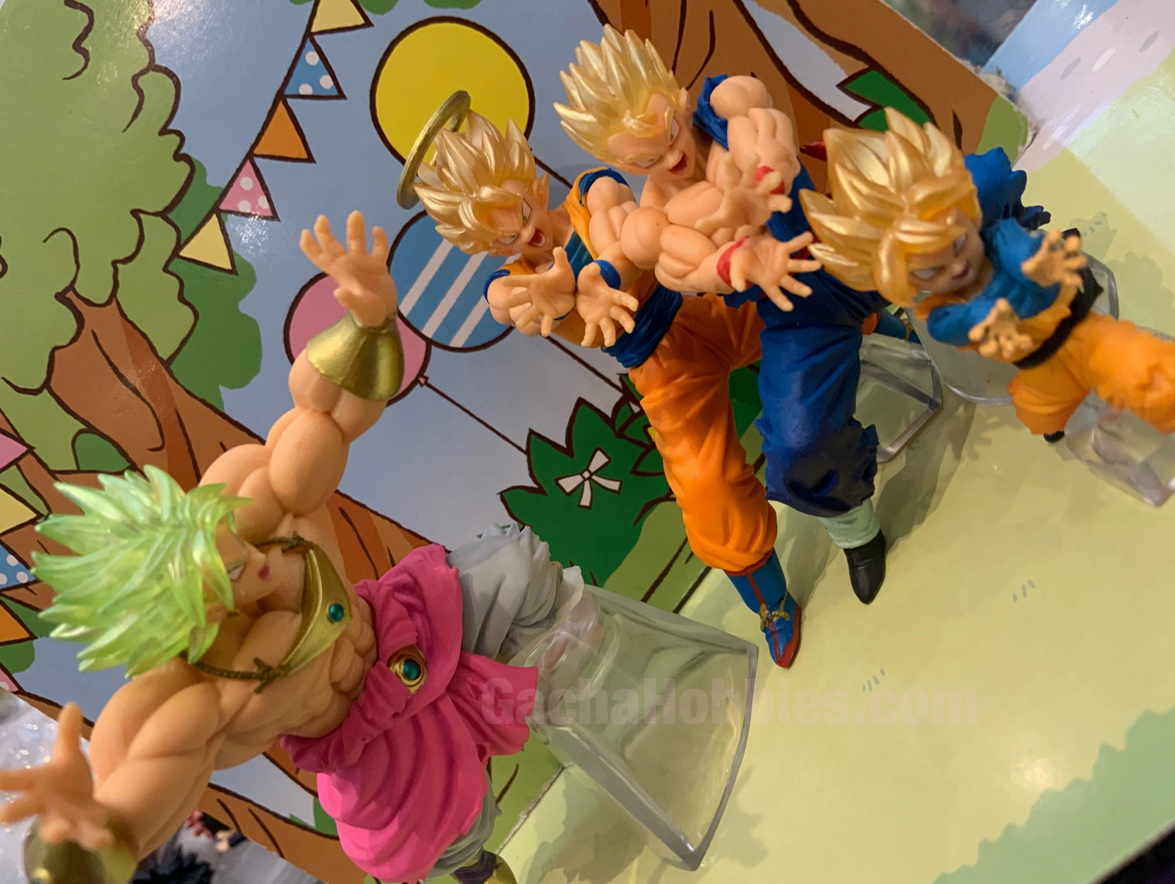 Pearlescent Shine Arcade Game Dragon Ball Super Versus Figure Vol.17 4 Pieces Set (In-stock)