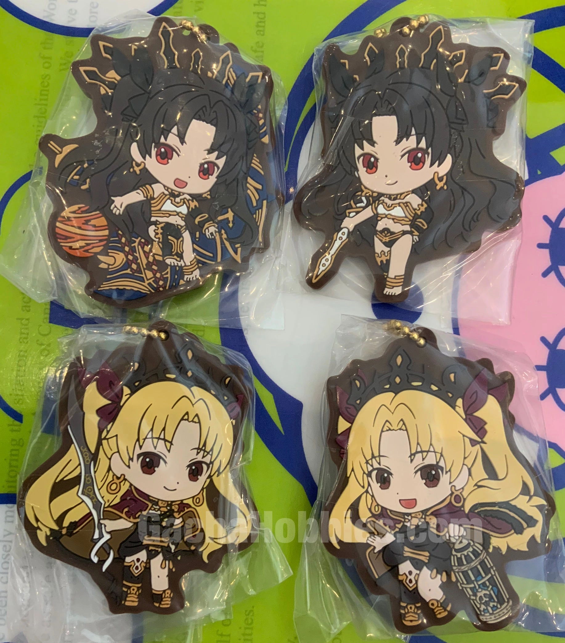 Fate Grand Order Ishtar and  Ereshkigal Lucky Draw 13 Pieces Set (In-stock) Universal Appeal NFC Feature