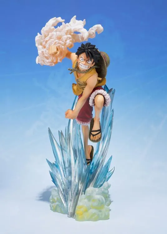 Movie Article Figuarts Zero One Piece Monkey D. Luffy (Brother's Bond) Reissue Statue