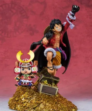 Figuarts Zero One Piece Monkey D. Luffy (WT100 Commemorative) Figure Deity Statue Everyday Use
