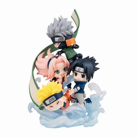 Designer creation Stylized Art FigUnity "NARUTO -Shippuden-" Team 7 Shugo!