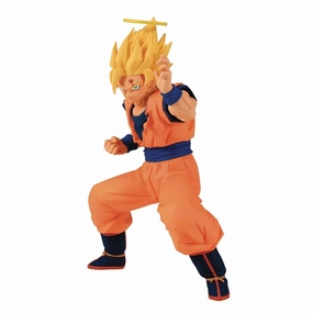 Sports Memorabilia Cross Culture Figure | Dragon Ball | Son Goku Super Saiyan 2 | Banpresto Match Makers