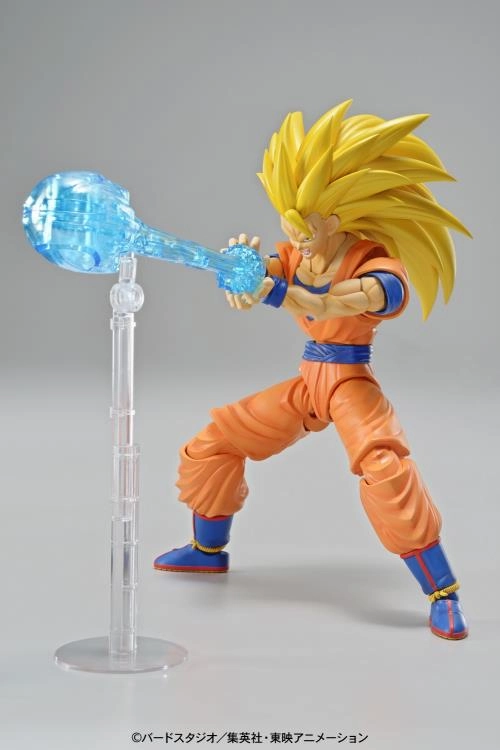 Collectible Sculpture Pilot Model Figure-rise Standard Dragon Ball Z Super Saiyan 3 Goku [New Packaging] Plastic Model Kit