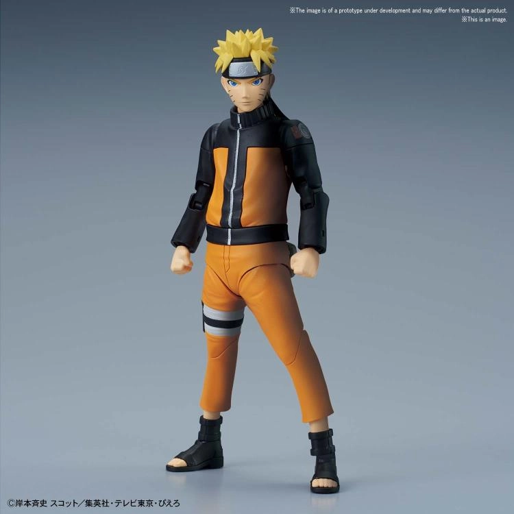 Figure-rise Standard Naruto Shippuden Naruto Uzumaki Plastic Model Kit Passionate Pursuit Multi Pack