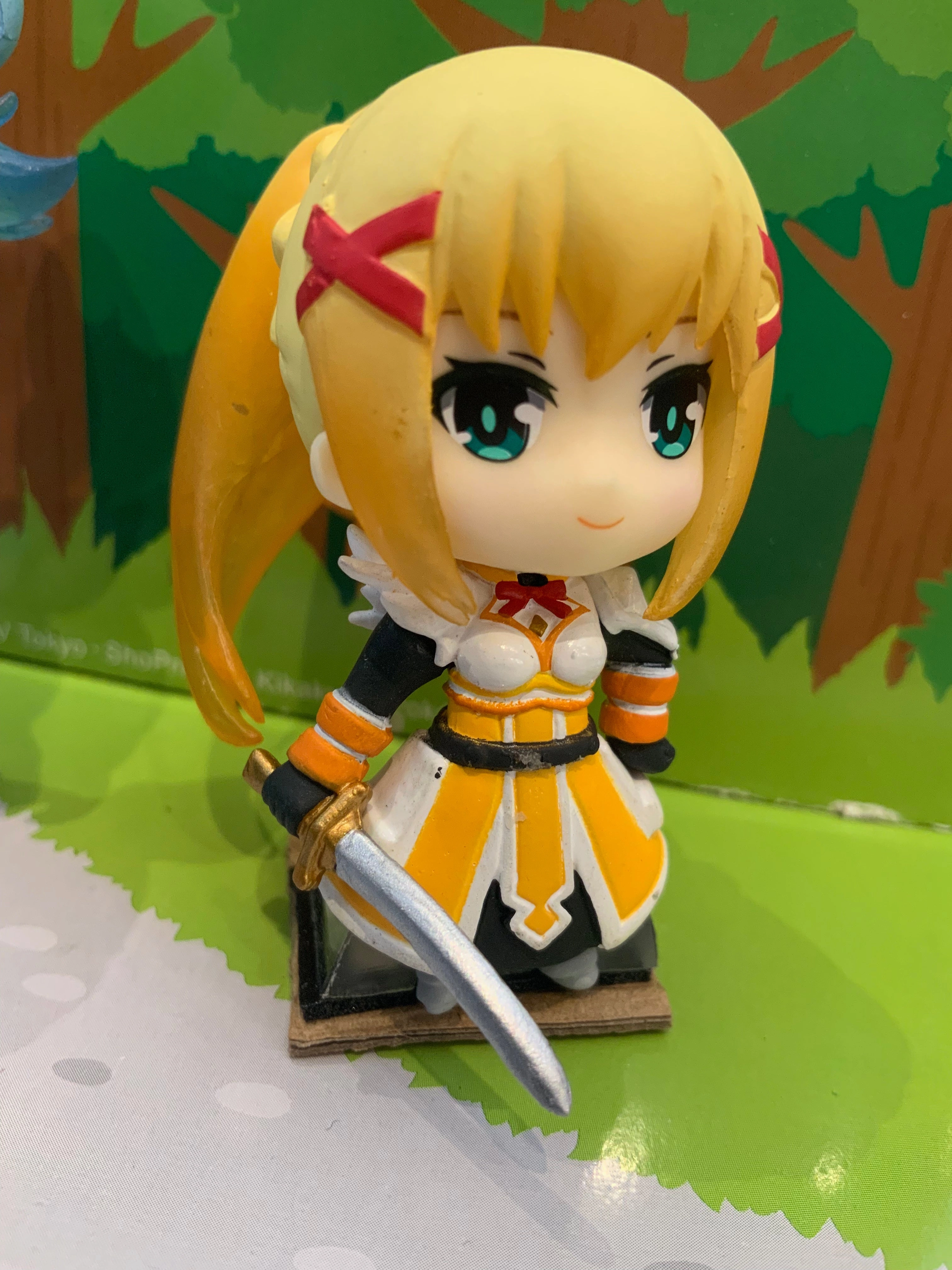 Gaming Art Gashapon Kuji KonoSuba God's Blessing on this Wonderful World Figure/Keychain Pin 14 Pieces Set (In-stock)