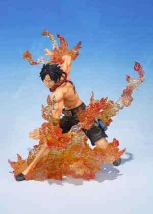 Detailed Sculpture Superhero Piece Figuarts Zero One Piece Portgas D. Ace (Brother's Bond) Reissue Statue