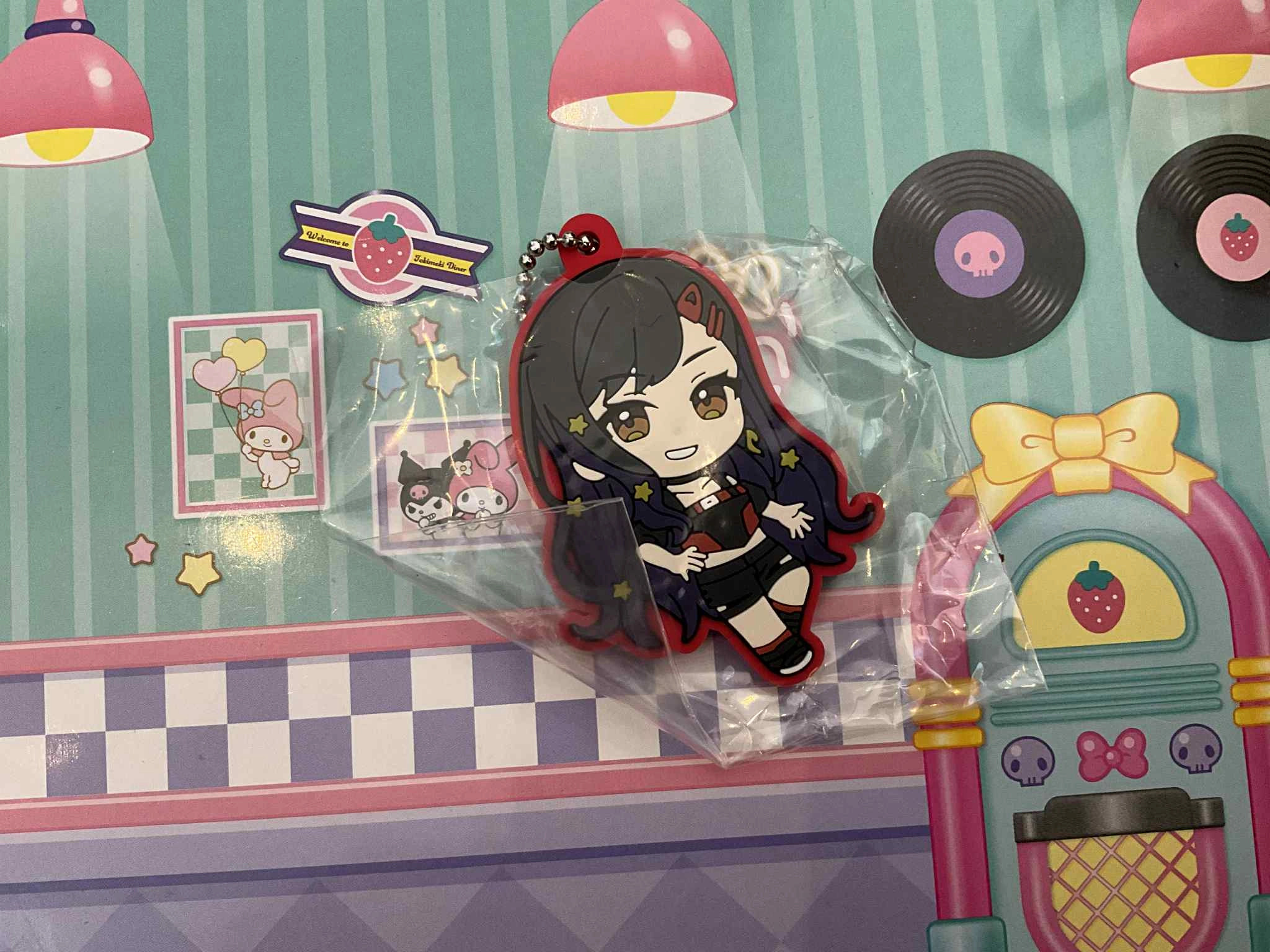 Tropical theme Sega HATSUNE MIKU Project SEKAI THE MOVIE Kowareta SEKAI to Utaenai MIKU Characters Rubber Keychain Vol.1 9 Pieces Set (In-stock)