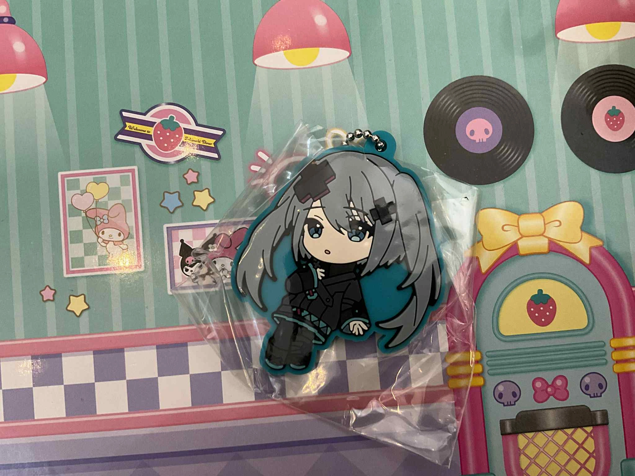Sega HATSUNE MIKU Project SEKAI THE MOVIE Kowareta SEKAI to Utaenai MIKU Characters Rubber Keychain Vol.1 9 Pieces Set (In-stock) Miniature Object Toy Line