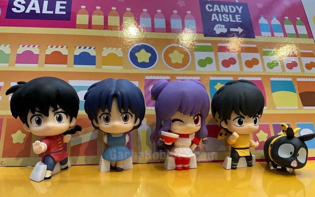 Nazabundesu Ranma ? Characters Figure 5 Pieces Set (In-stock) Media Attention Art Collection