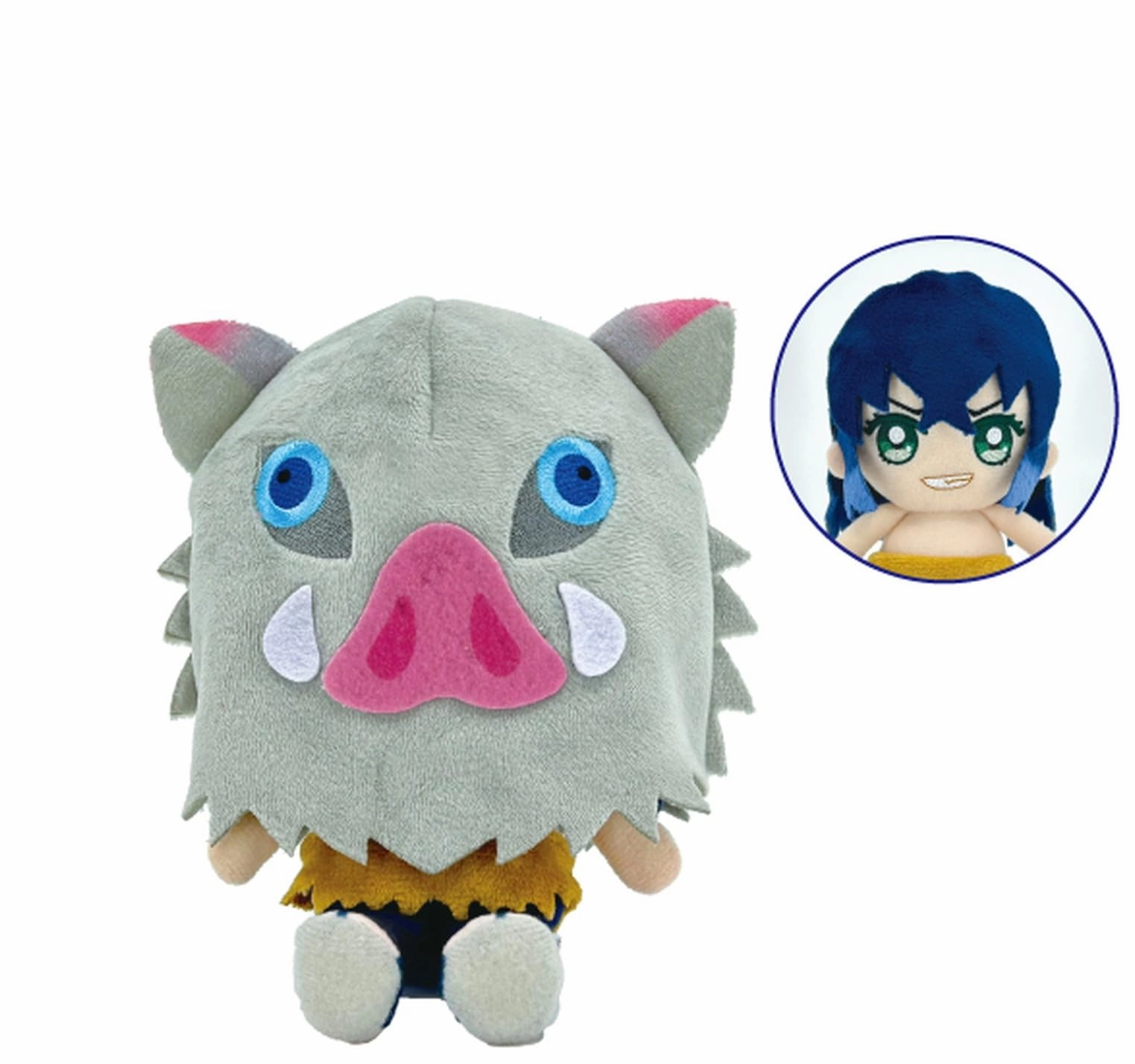 Wildlife Model Collector's Album "Demon Slayer: Kimetsu no Yaiba" Chibi Plush Hashibira Inosuke Vol. 2