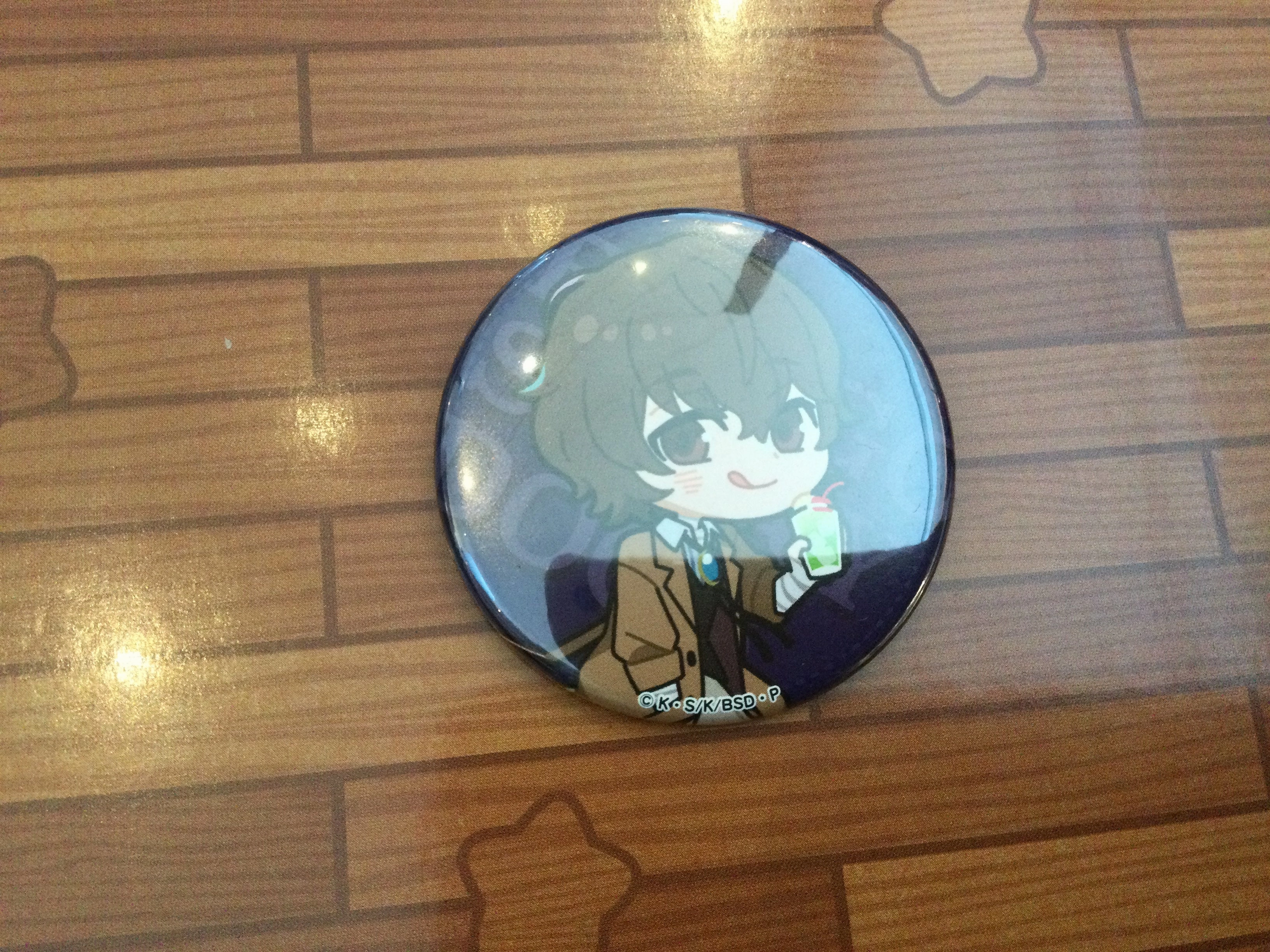 National Treasure Future Antique Bungo Stray Dogs Cafe Style 6 Pieces Pin Set (In-stock)