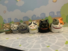 Cat in Paper Bag Figure Vol.3 6 Pieces Set (In-stock) Wholesale Price Gift Idea