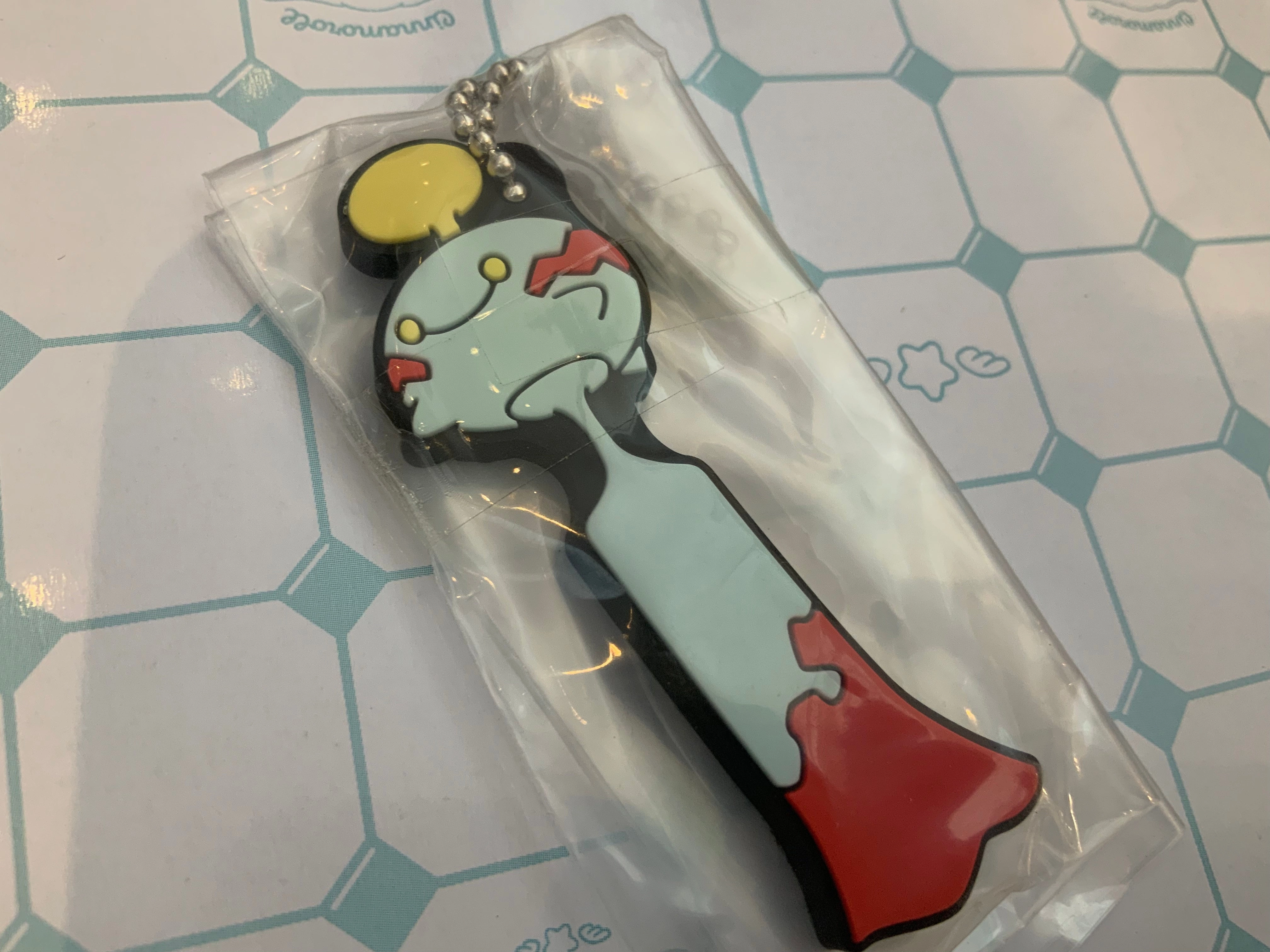 TV show Pokemon Sun & Moon Collection Flat Rubber Keychain Vol.8 8 Pieces Set (In-stock)