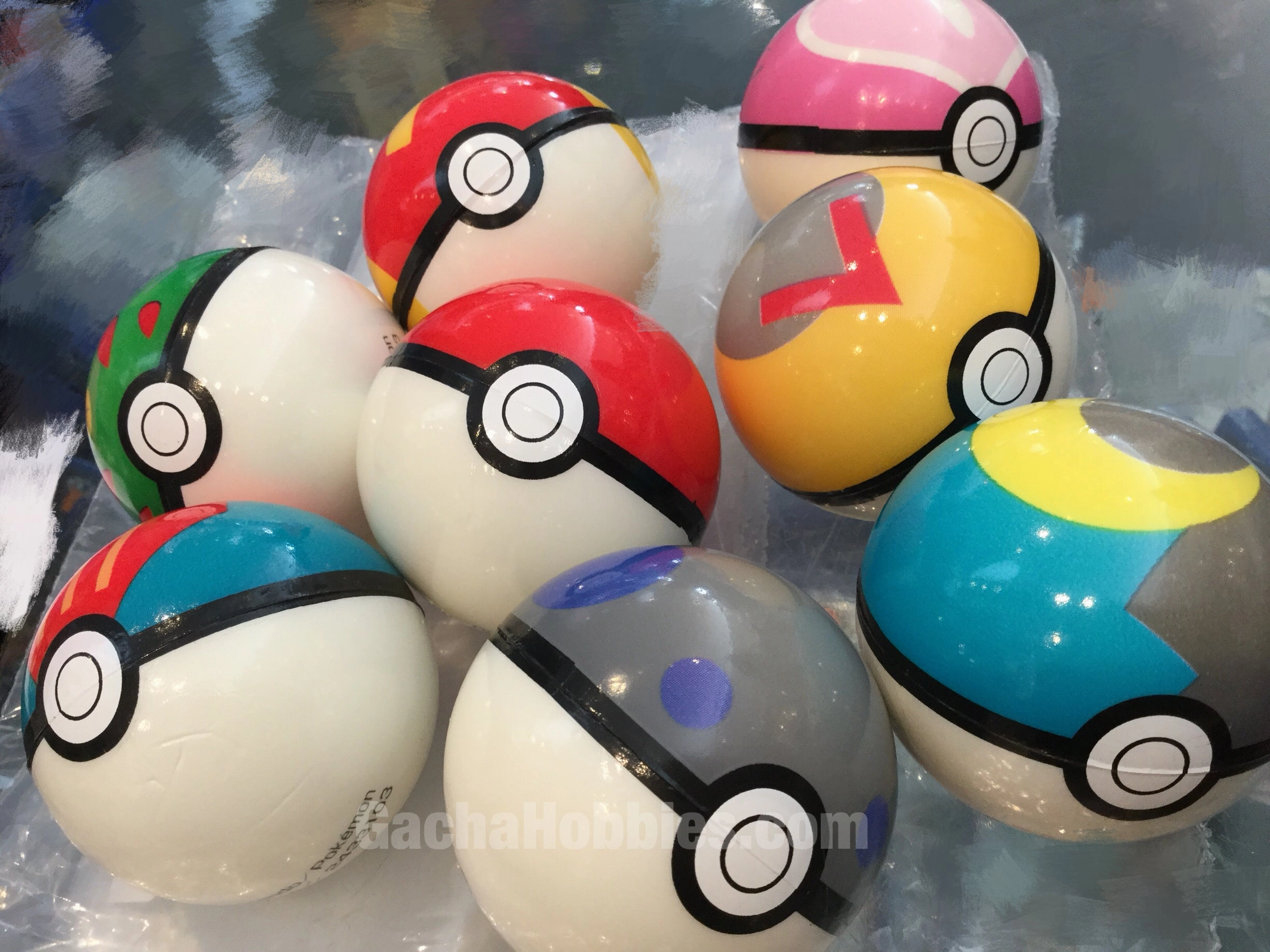Fantasy Object Apartment Living Gashapon Pokemon Pokeball Squishy Gen.2 Set (In Stock)