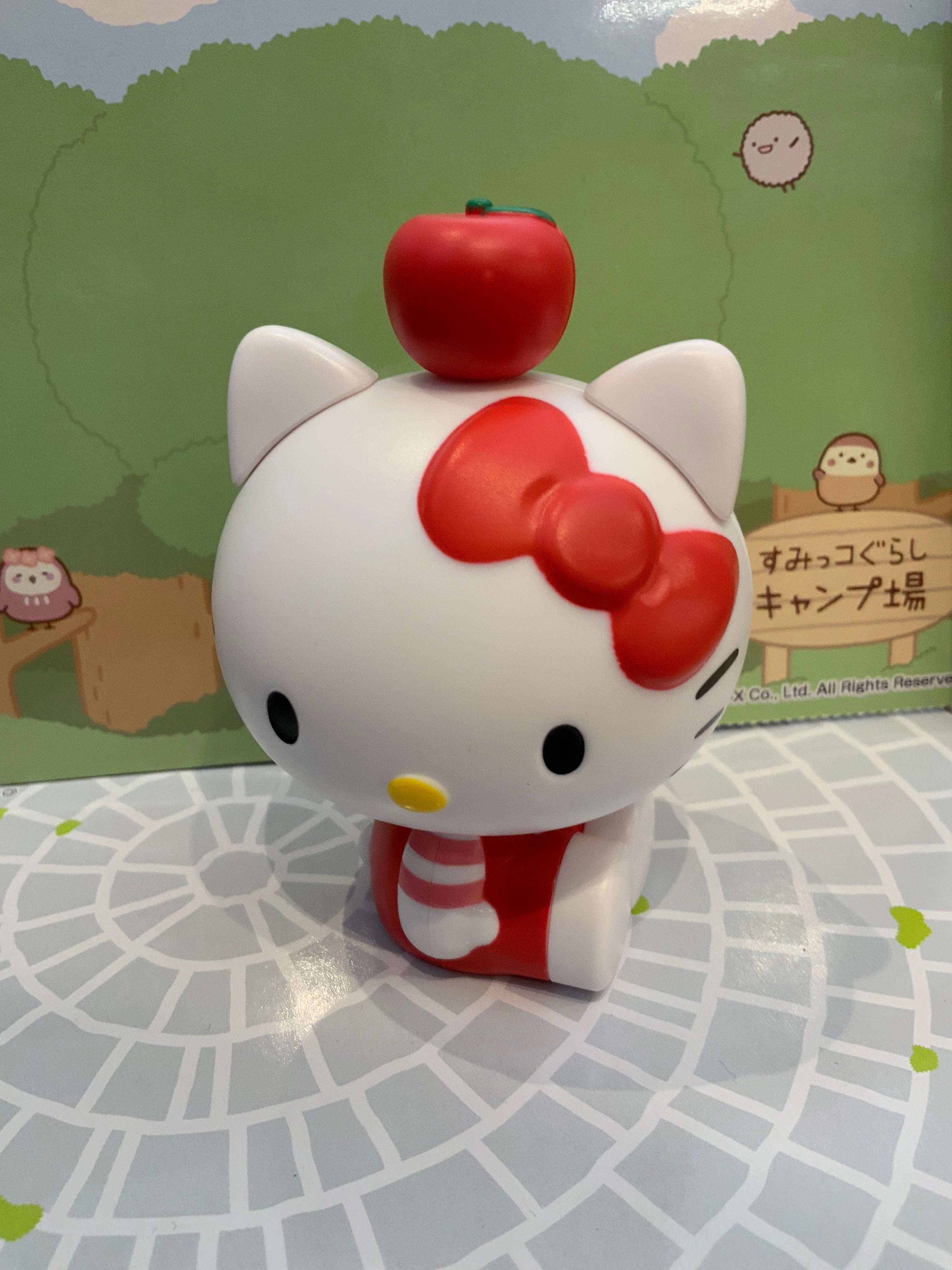 Gashapon Sanrio Characters Big Head Figure Vol.3 4 Pieces Set (In-stock) Tropical theme