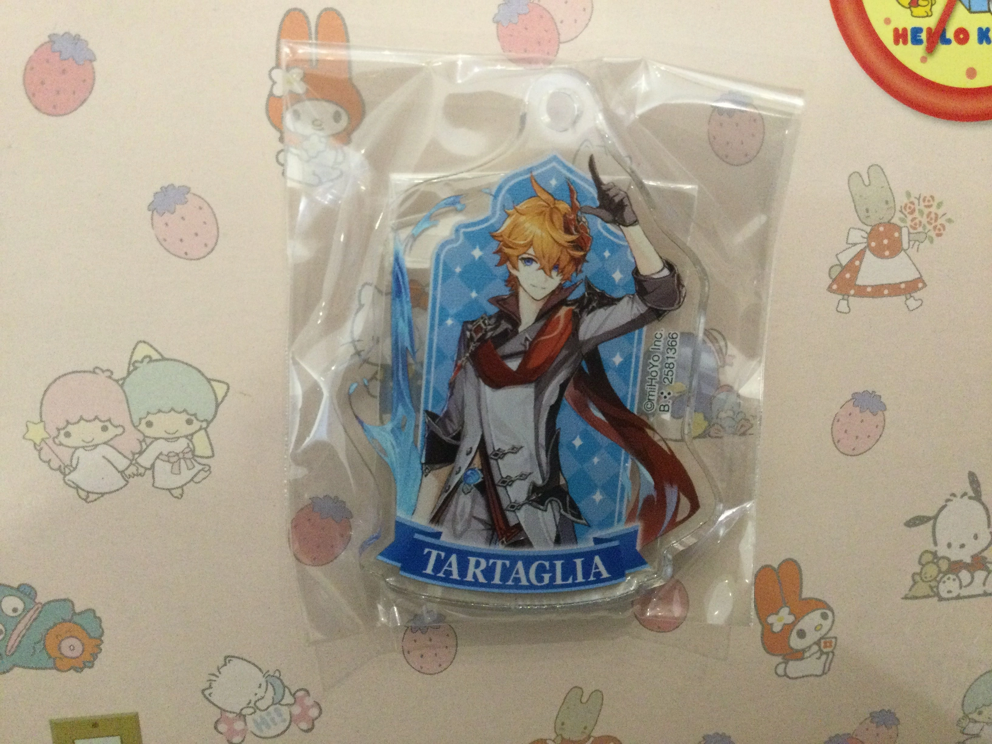 Genshin Impact Character Acrylic Keychain 10 Pieces Set (In-stock) Museum Replica Limited Decor